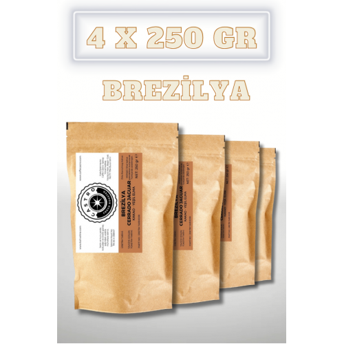 Castro Brezilya Cerrado Jaguar Kahve 1000 Gr.(4x250 Gr)